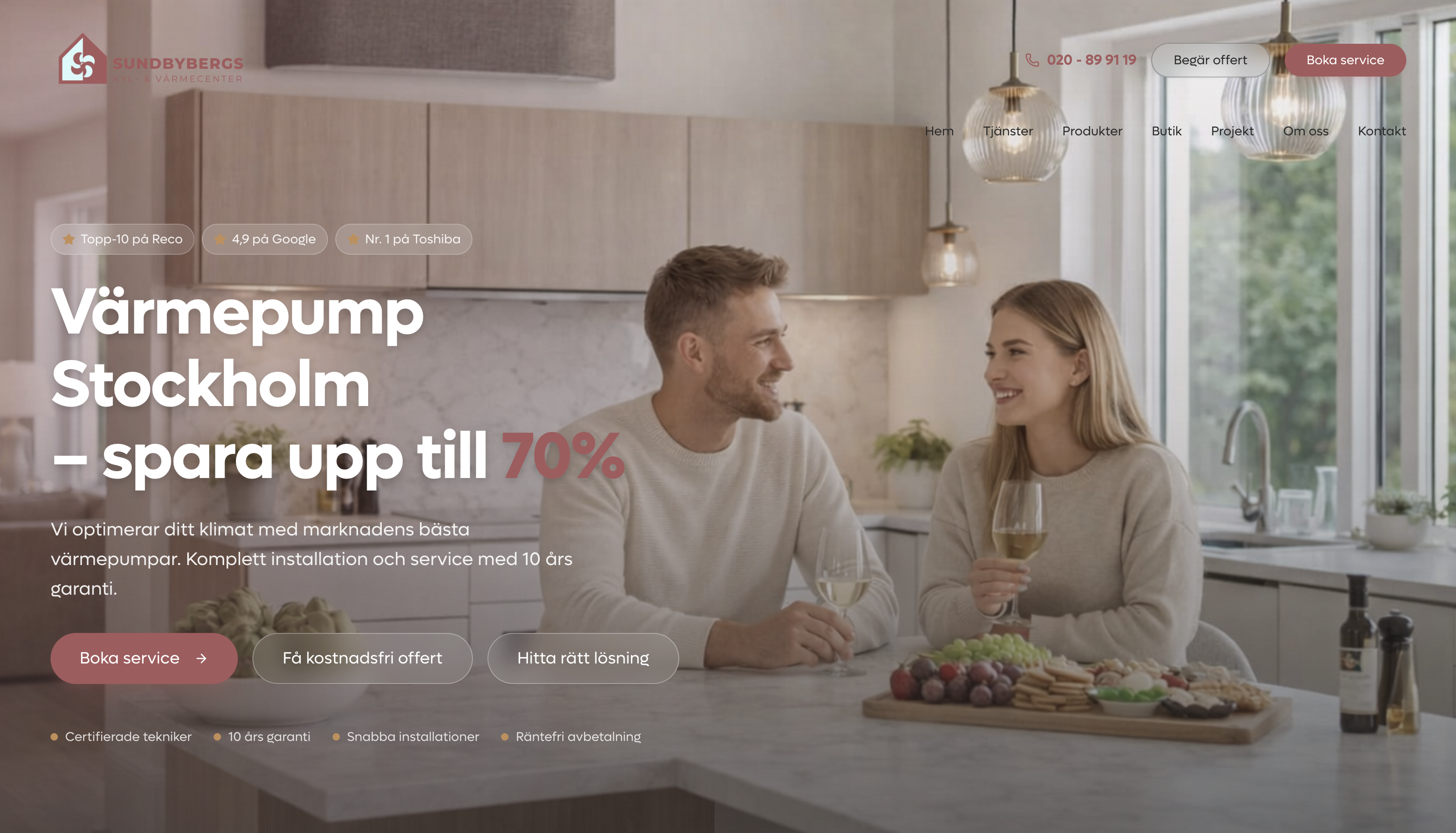 Sundbybergs.se — E-commerce & Information Platform built by Peerless
